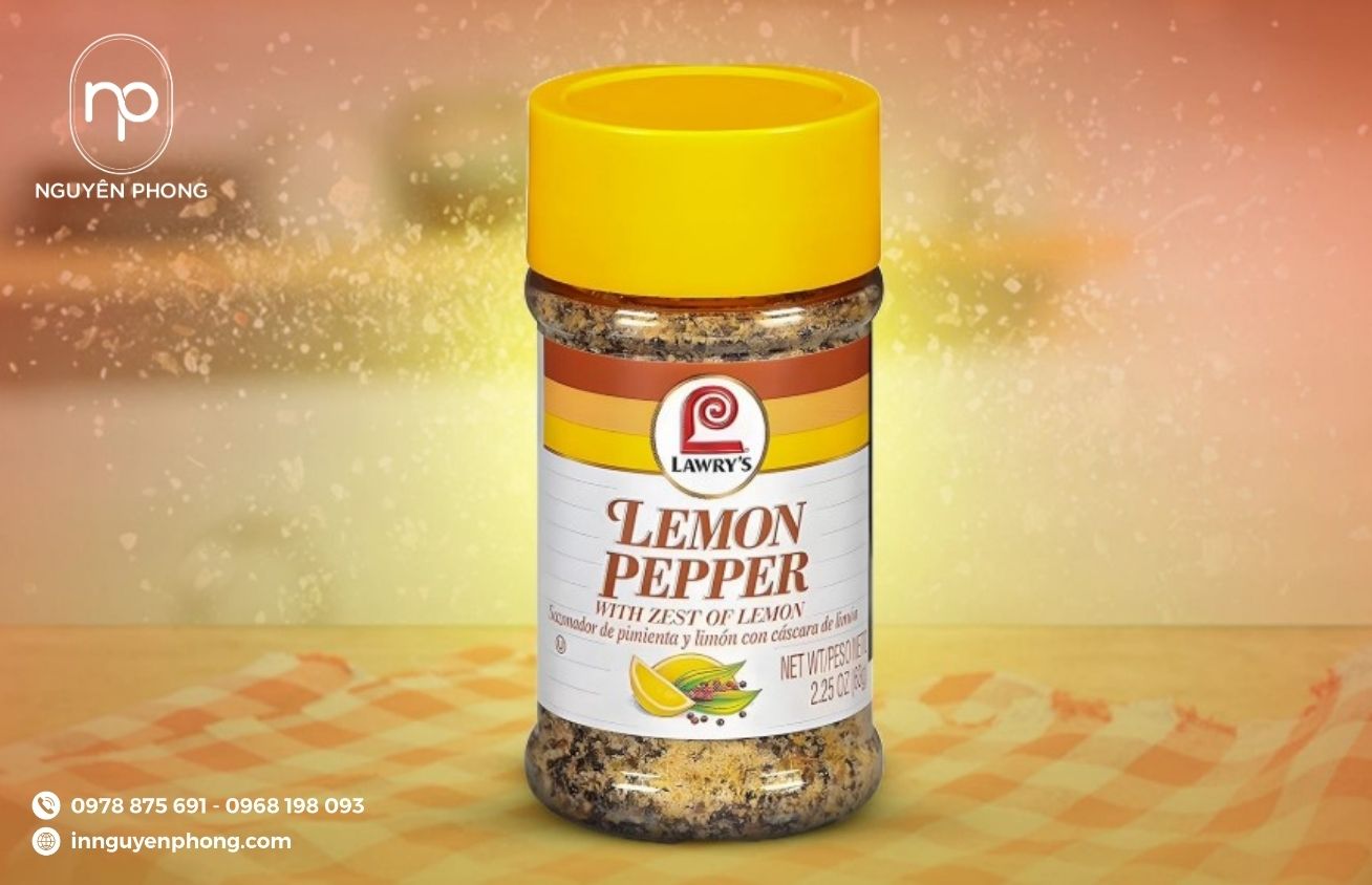 Mẫu tem dán gia vị giá rẻ